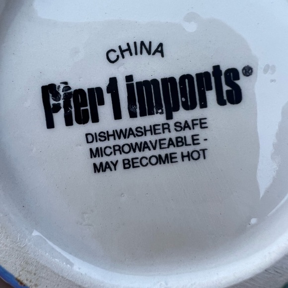 Pier 1 imports flower & butterflies spring mug - Picture 4 of 7